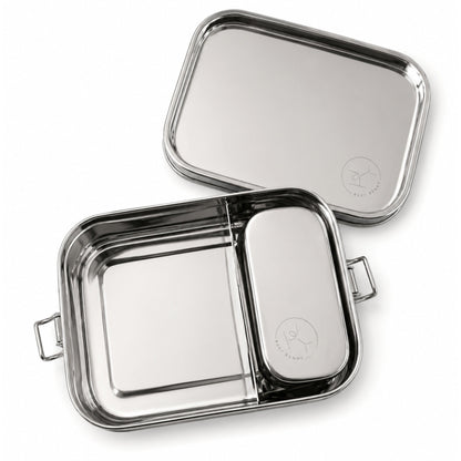 100% Stainless Steel Leakproof Lunch Box with Inner Snack box and Divider