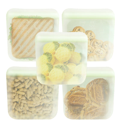 Purifyou Reusable Silicone Snack Bags