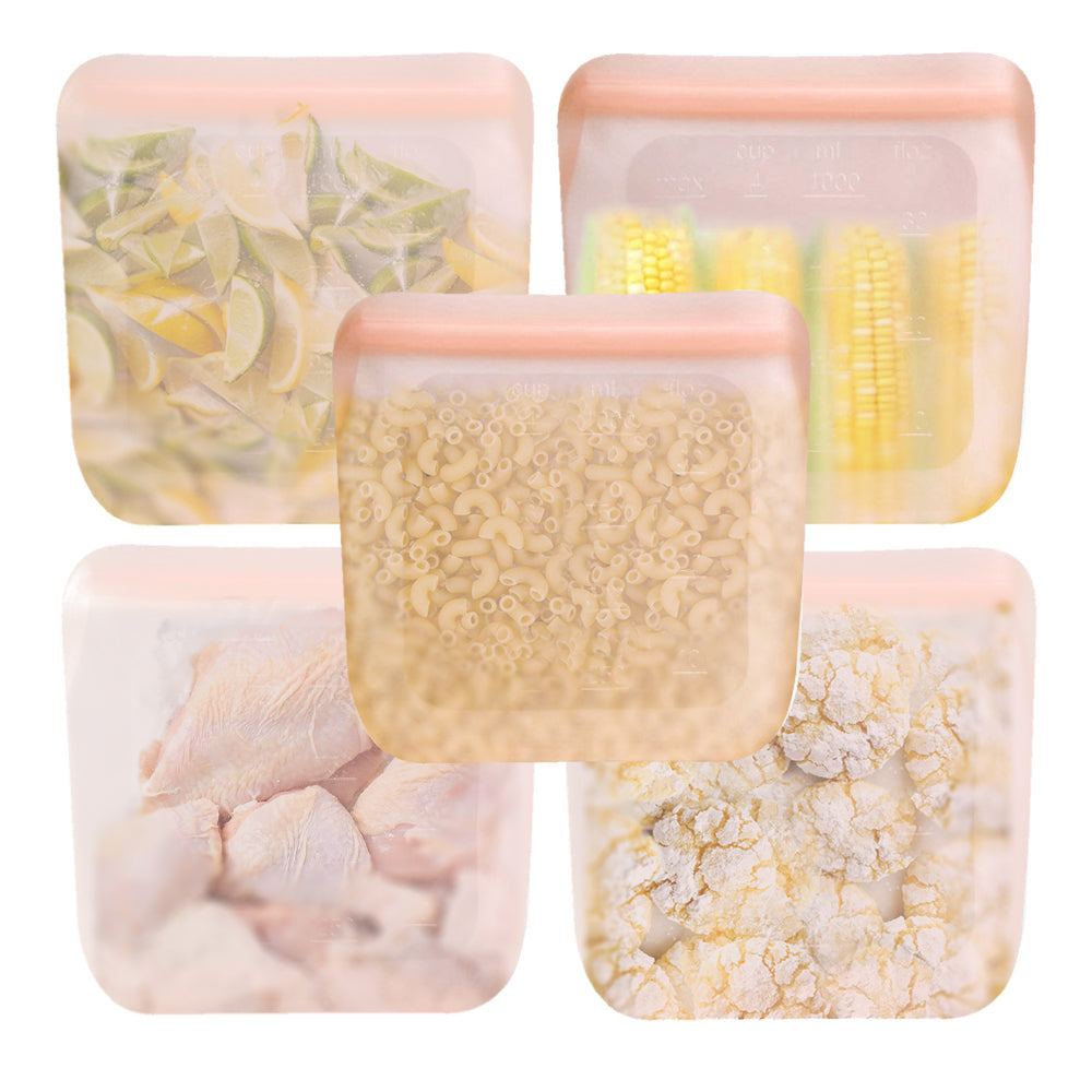 Purifyou Reusable Silicone Snack Bags