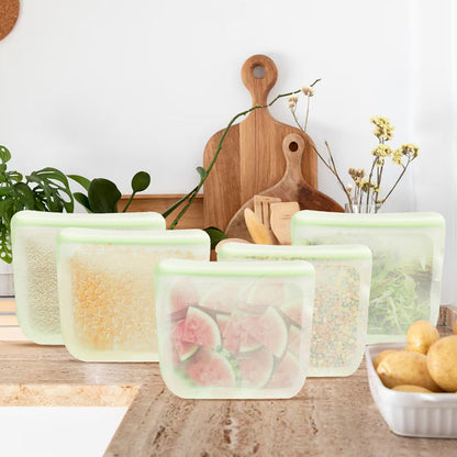 Purifyou Reusable Silicone Snack Bags