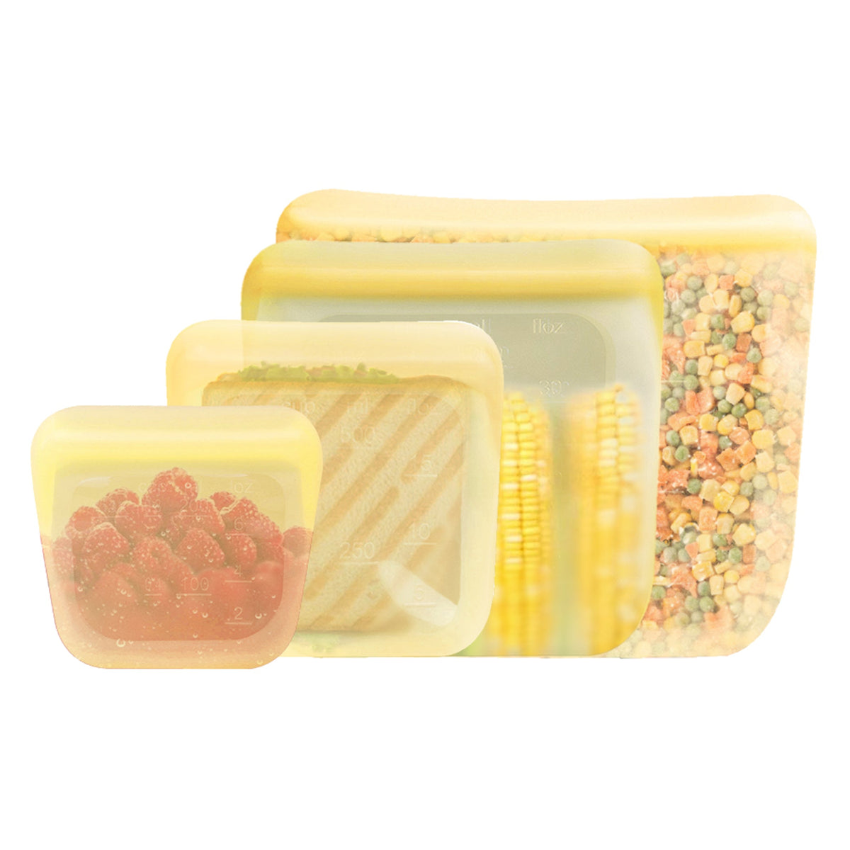 Purifyou Reusable Silicone Snack Bags