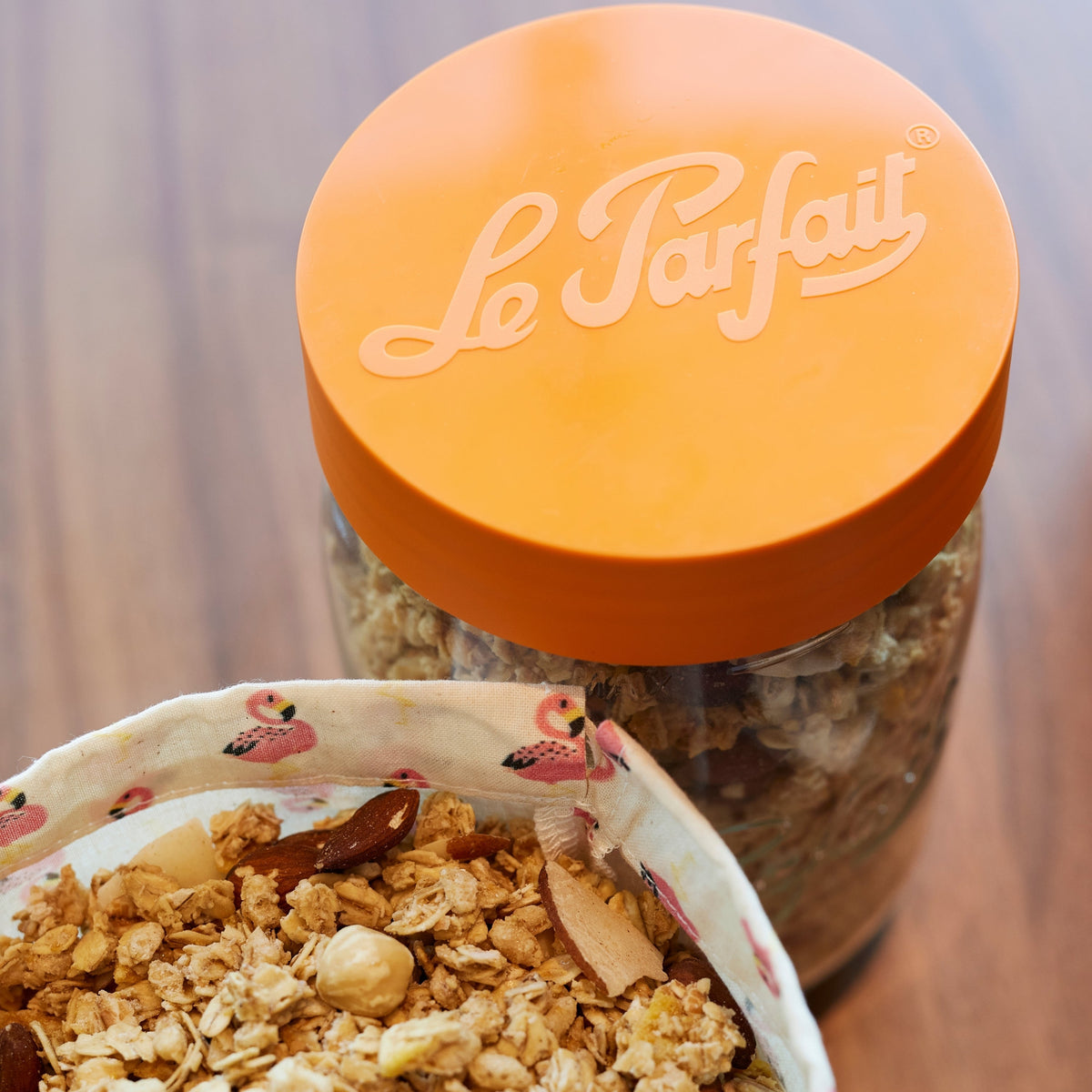 Le Parfait French Glass Screw Top Jars